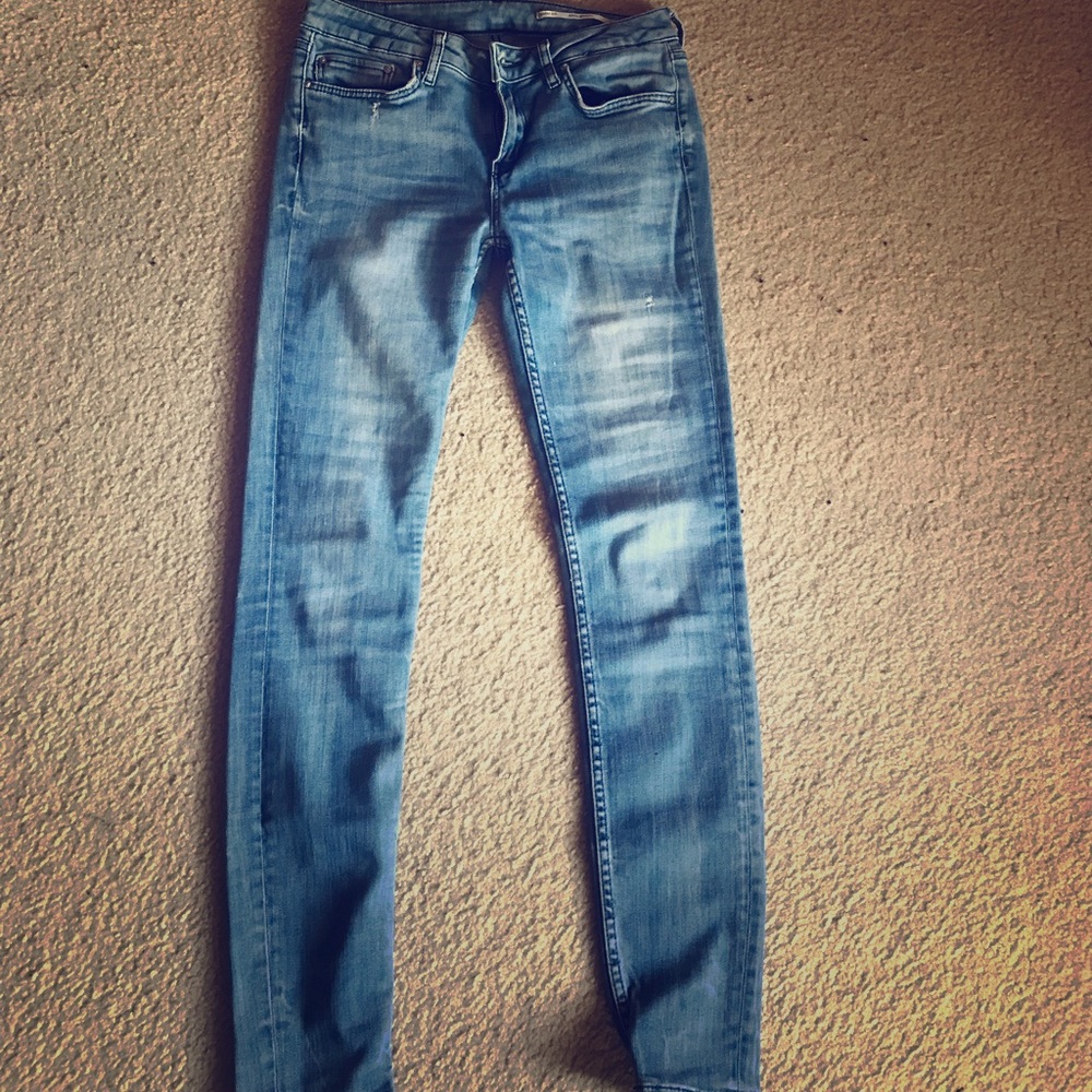 Zara mid-rise skinny jeans size euro 38/US6